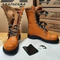 Ботинки кожаные Амальгама - 2 цвета "Orange"