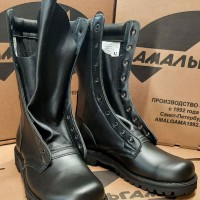 Высокие кожаные ботинки Амальгама - 3К