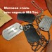 Набивка текста на комплект из двух армейских жетонов Dog Tag, USA